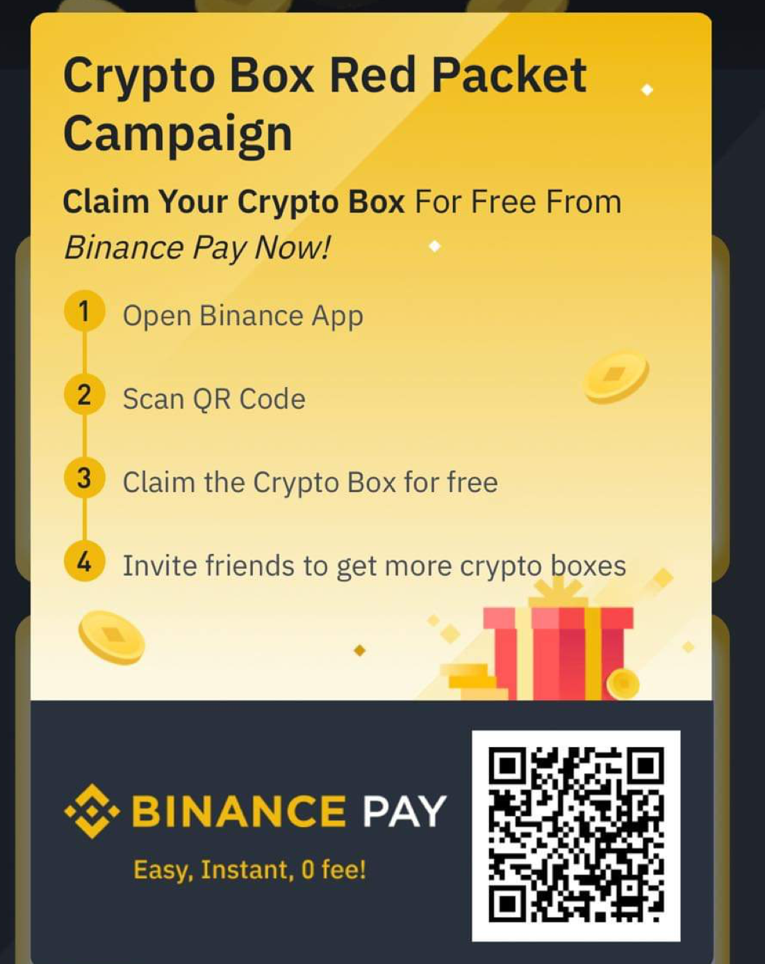 Binance box crypto red packet